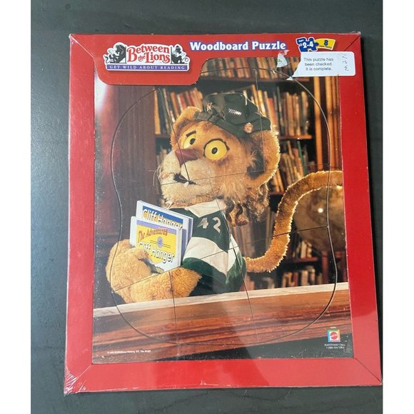 RARE Vintage Between The Lions Leona Puzzles sealed - Picture 2 of 3